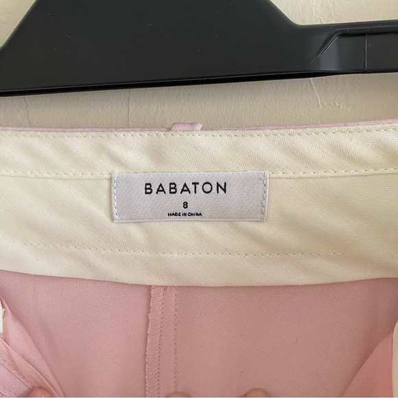 Aritzia Sadiki Pant - High Waist Wide Leg - Pink 8 - Picture 3 of 6